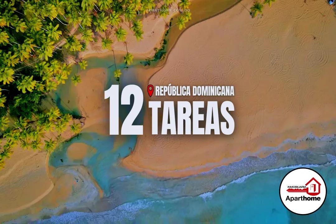 12 Tareas en Playa de las Terrenas, Rep. Dom.
