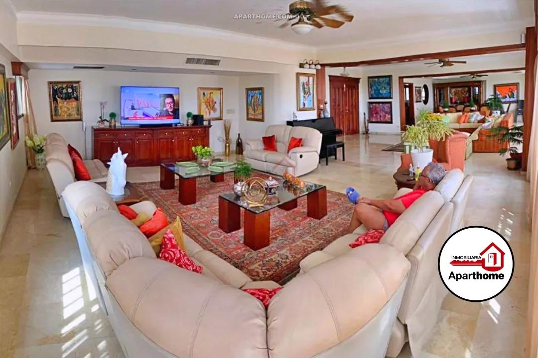 Apartamento Amplio de 412 m² en Los Cacicazgos, Santo Domingo | US$600,000