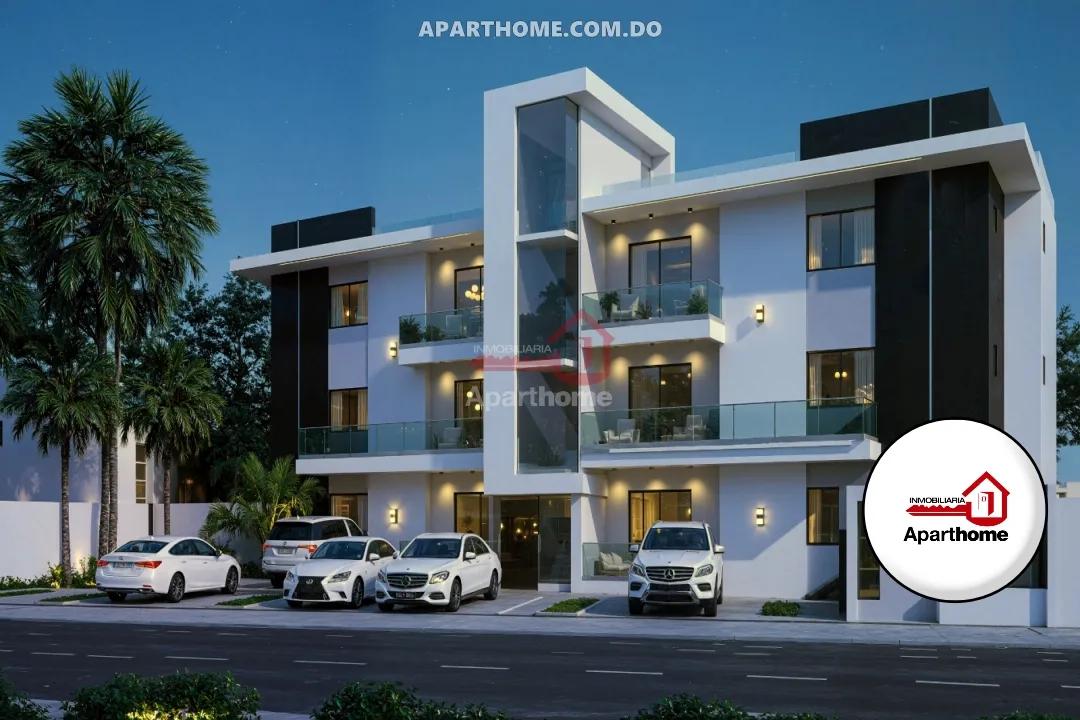 Apartamentos en Venta de 110 m² con 2 Parqueos (Construcción en Block) Res. Jardines de las Cejas, San Francisco de Macorís