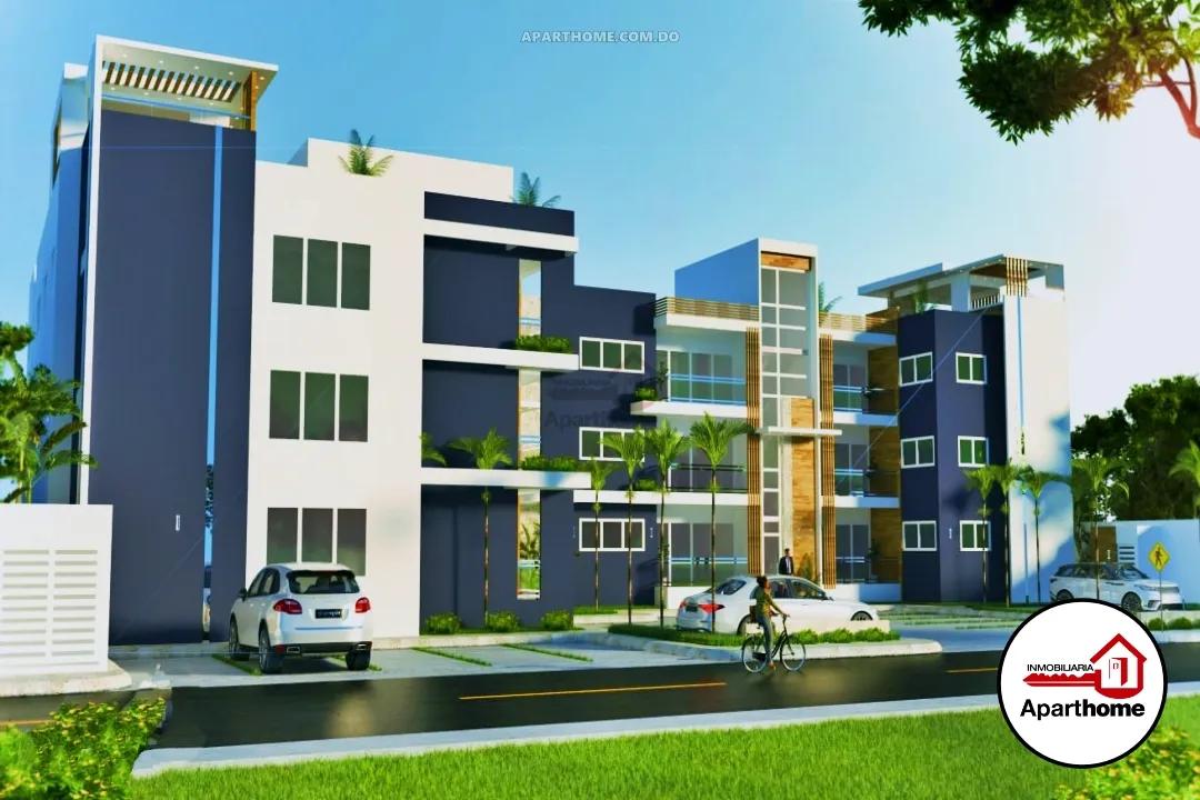 Aptos 110-115m² + 2 Parqueos, Gym + Terraza | Residencial Neftali 1, SFM