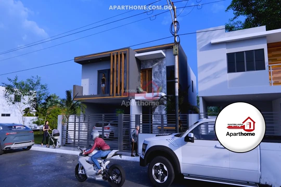Casa en Venta en San Francisco de Macorís | Con Patio, Piscina y Gazebo desde 218 m² de Terreno