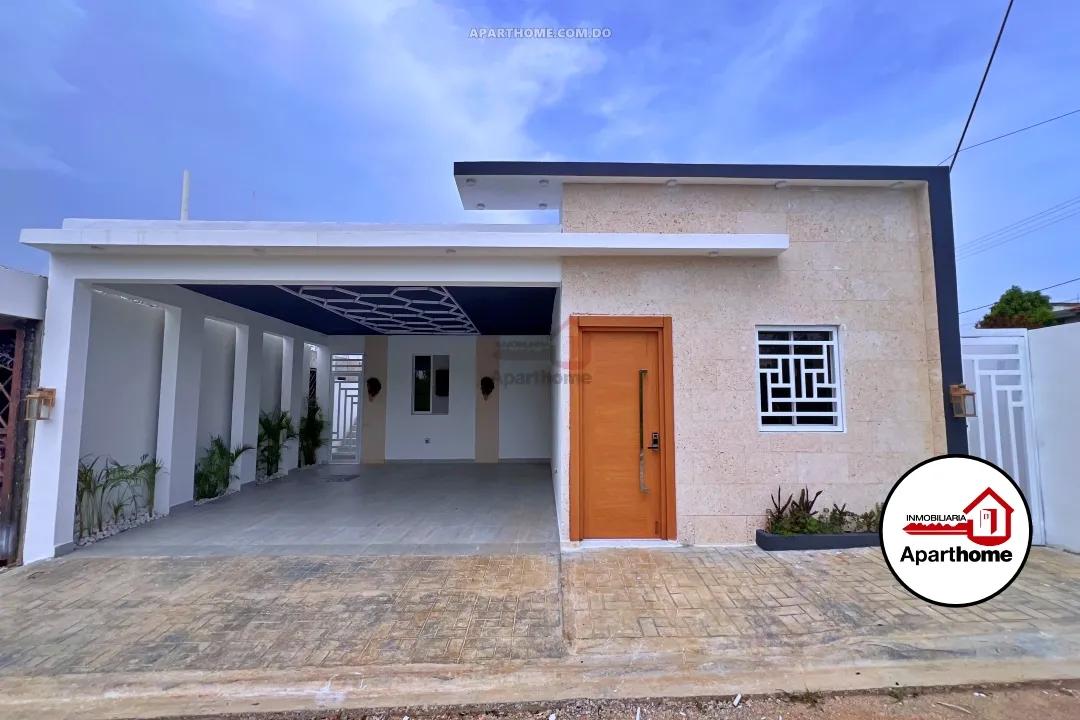 Casa Moderna y Full Equipada en Santo Domingo Este a US$250,000 | Con Picuzzi, Patio Amplio y 6 Parqueos