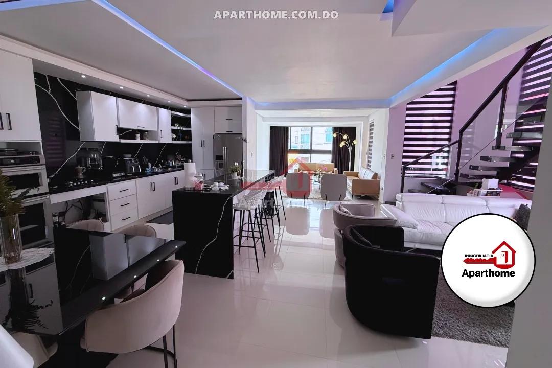 Penthouse de Lujo 290 m² con Terraza, Picuzzi y 2 Parqueos (2do Nivel) en Venta en Neftalí III, San Francisco de Macorís