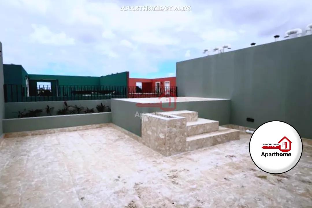 Penthouse en Alquiler US$1,800 con Terraza y Jacuzzi en Vista Cana, Bávaro, República Dominicana