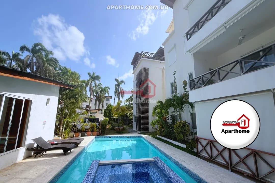 Penthouse en Venta en Las Terrenas | Con 3 Habitaciones, Jacuzzi, Piscina y cerca de Playa Bonita