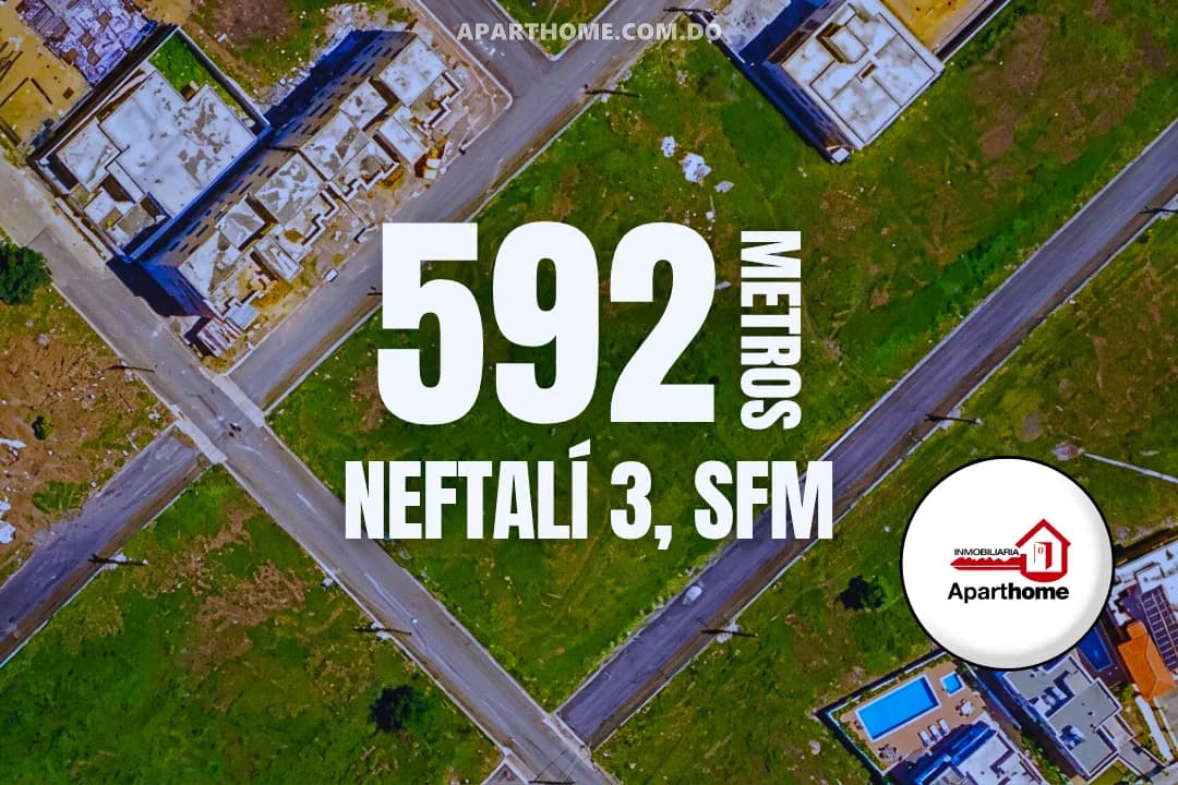 Terreno 592 m² en Venta en Neftalí 3, San Francisco de Macorís