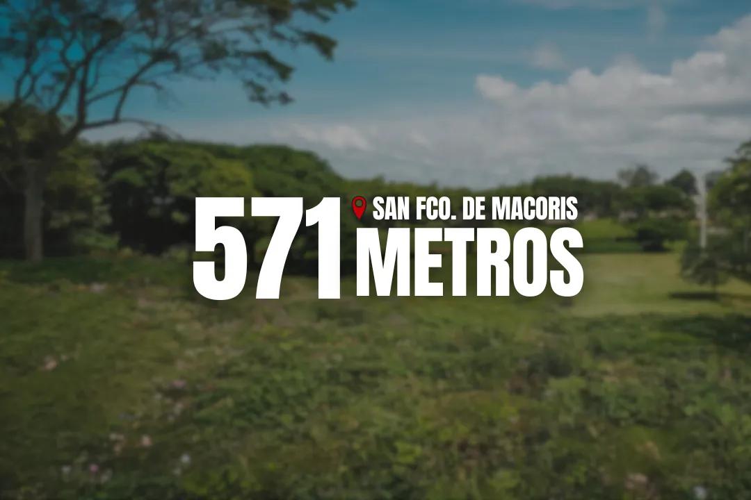 Terreno con 571m² en Urb. Caonabo, San Francisco de Macorís