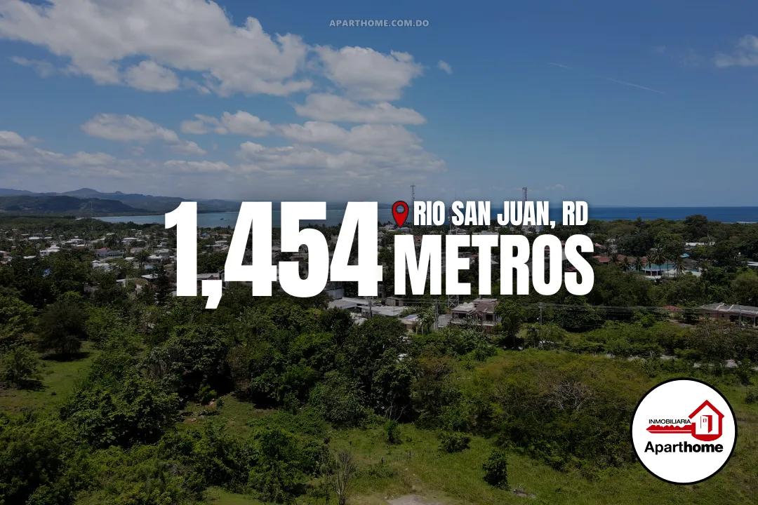 Terreno de 1,454 Metros en Rio San Juan, República Dominicana