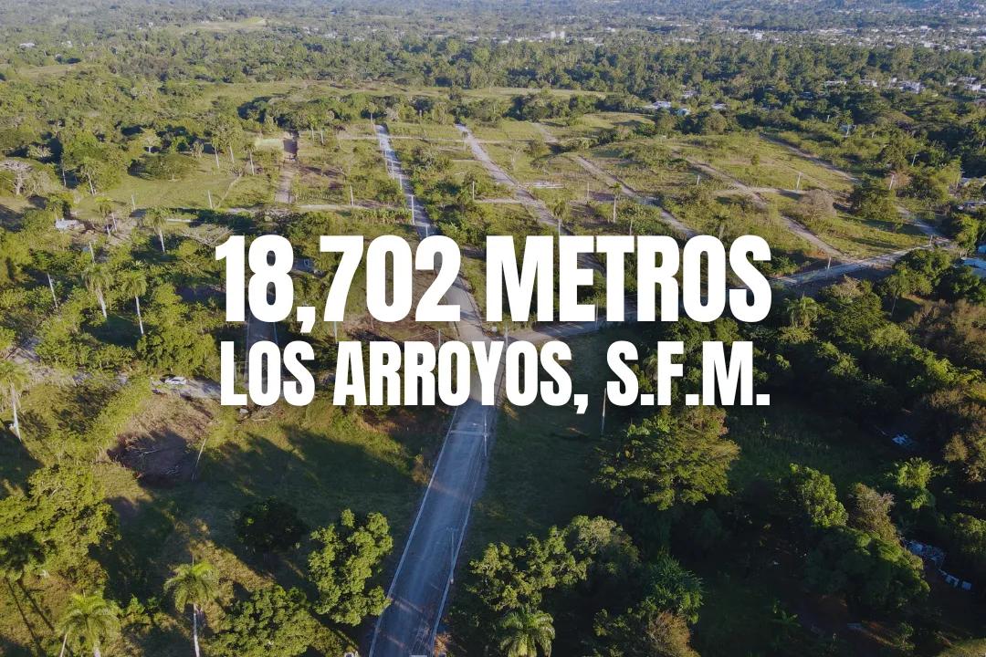 Terreno de 18,702m² en Los Arroyos, San Francisco de Macorís