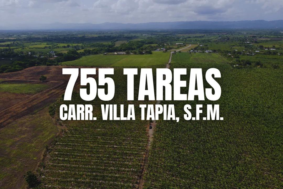 Terreno de 755 Tareas con Título Deslindado en Carr San Francisco Maroris Villa Tapia