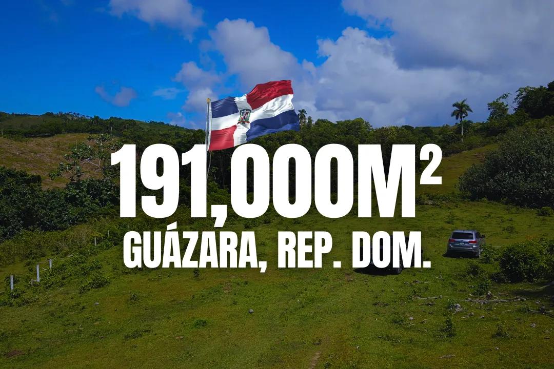 Terreno Desde US$7/m² | +19 Hectáreas (191,000m²) en Venta en La Guázara, a Minutos de Las Terrenas, RD