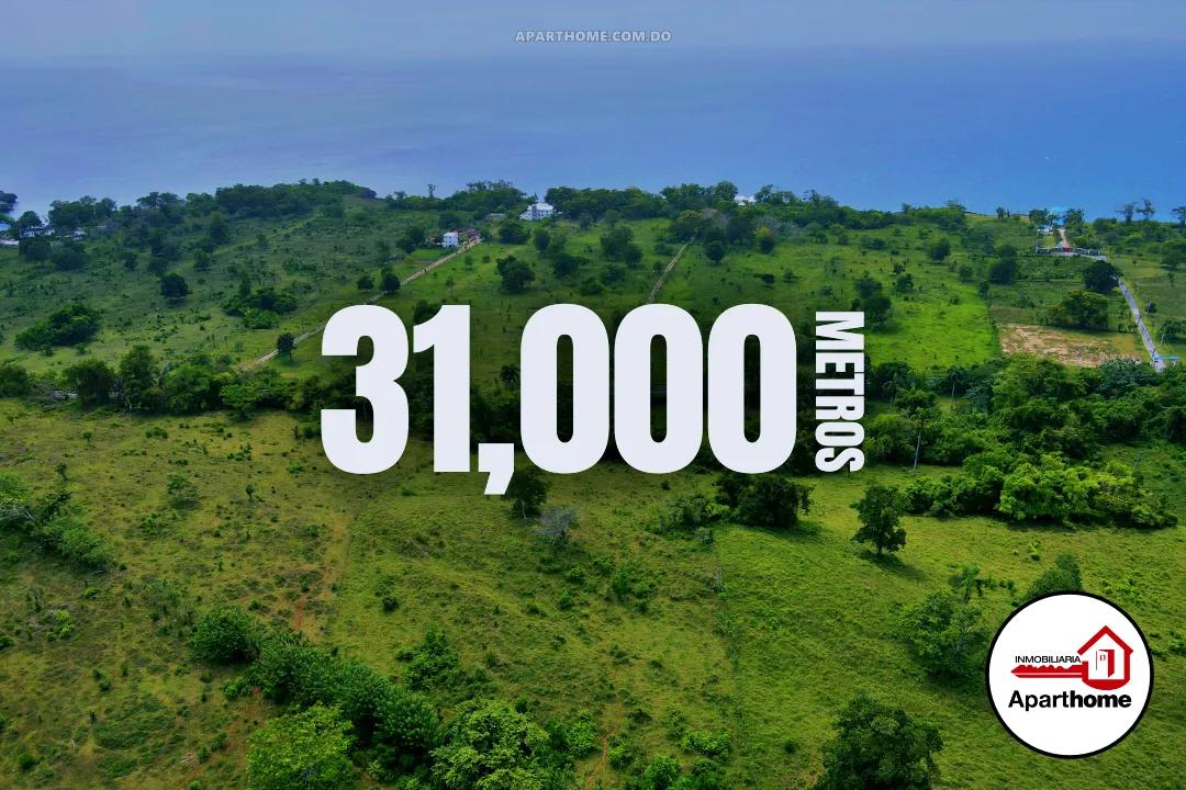 Terreno en Rio San Juan de 31,000 Metros con Vista al Mar