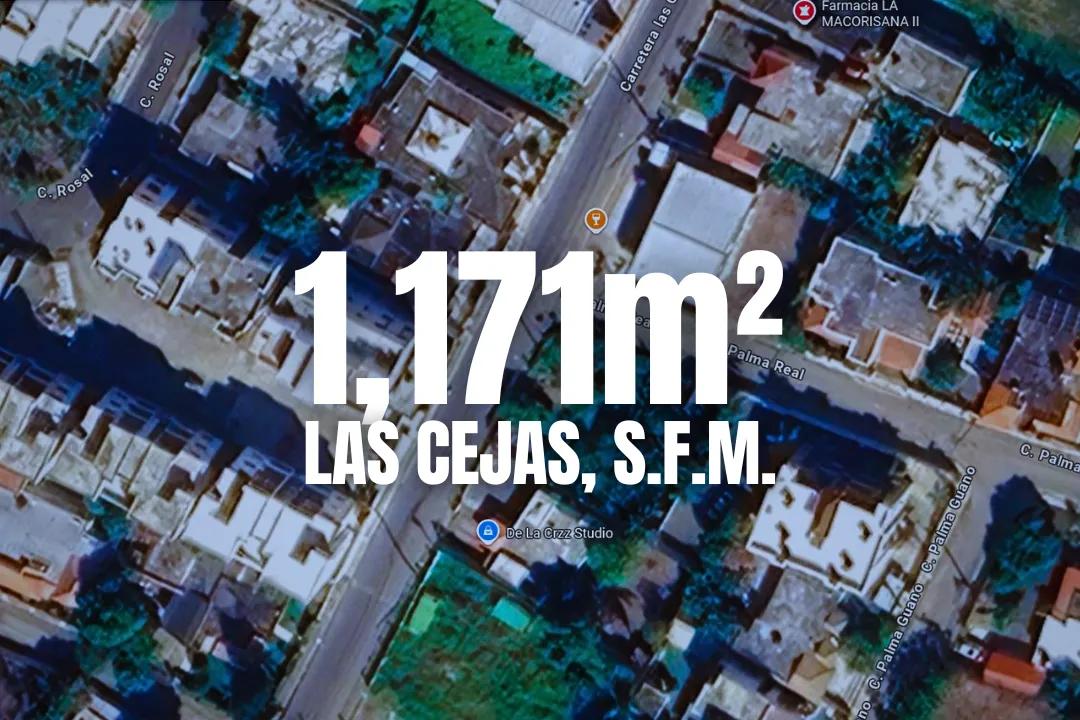 Terreno en venta de 1,171 m² en Las Cejas, San Francisco de Macorís | RD$13,000 por m²