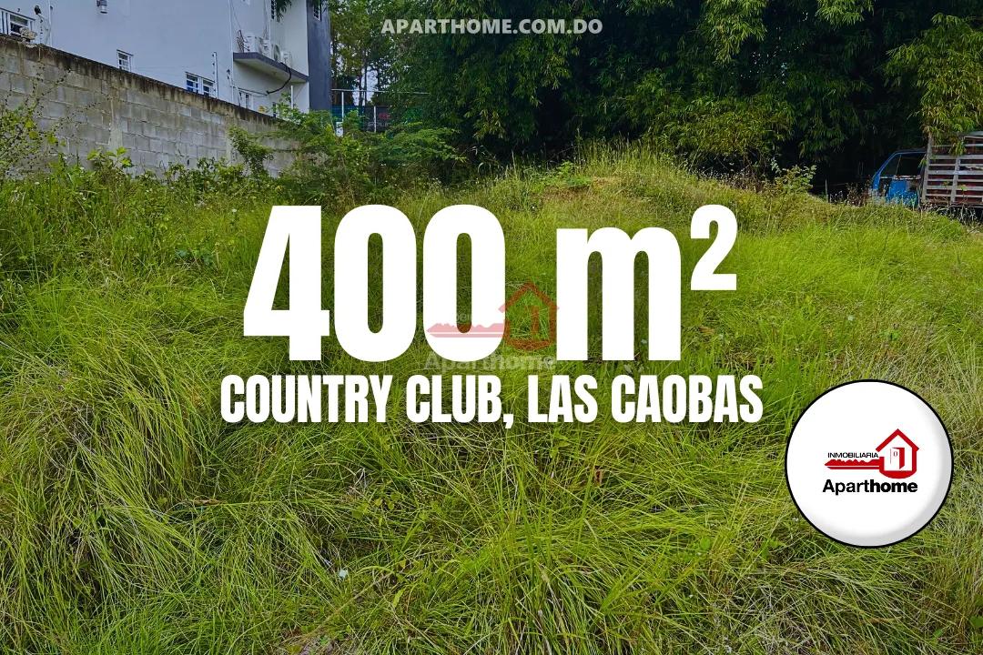 Terreno en Venta de 400 m² en Country Club Las Caobas, San Francisco de Macorís a RD$10,500 por metro