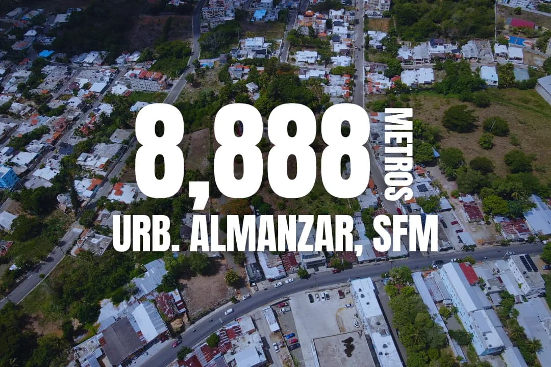 Terreno en Venta de 8,888 m² en Urbanización Almanzar, San Francisco de Macorís
