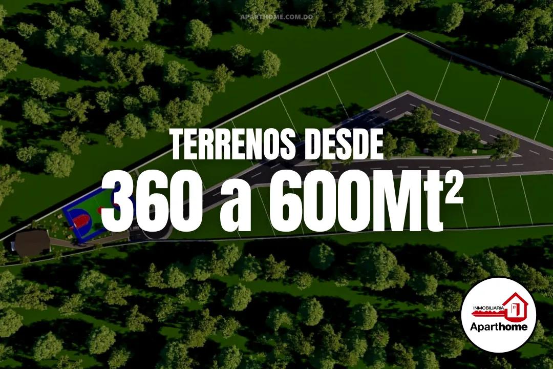 Terrenos desde 360 a 600Mt² en San Francisco de Macorís