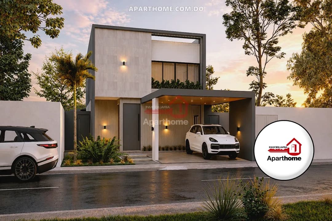 Villa en Venta en Bon Lavi Residences, San Francisco de Macorís | 203 m² con Piscina