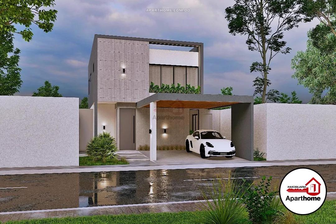 Villas de 2 Niveles (215m²) en Urb. Gales Residences, San Fco. de Macorís