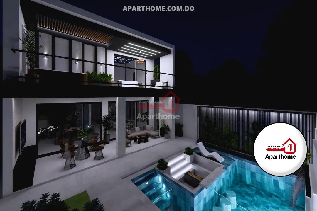 Villas de Lujo con Piscina desde 275m² en Neftalí III, San Francisco de Macorís